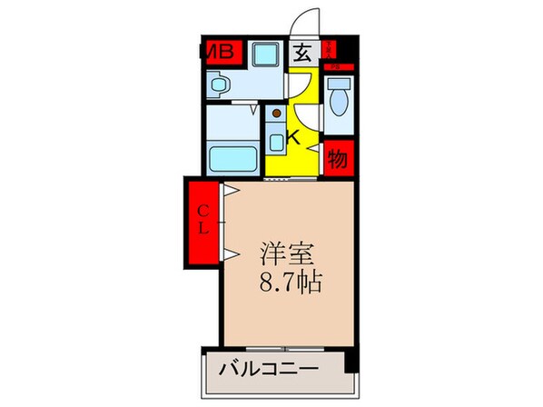 サウス・アルカディアの物件間取画像